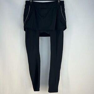 Sweaty Betty Cycling Full Length Leggings with Skirt, L